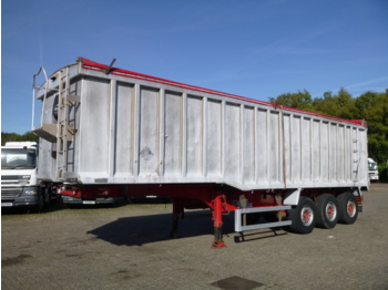Tippbil semitrailer Wilcox Tipper trailer alu 49 m3 + tarpaulin: bild 1