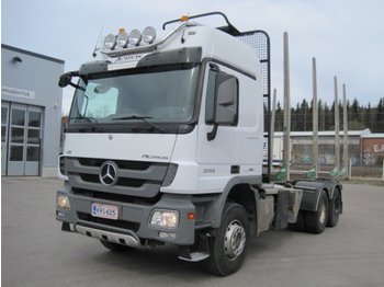 Mercedes-Benz ACTROS 3355-6x4/ 45 - Skogsvagn