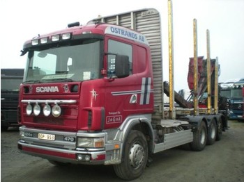Scania 124 8X4 - Skogsvagn