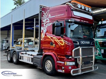 Scania R730 V8 Euro 6, 6x4, Retarder, Topline, Craneframe, Bullbar, Truckcenter Apeldoorn. - Skogsvagn