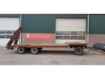Låg lastare trailer för transportering tunga maskiner Dieplader: bild 1