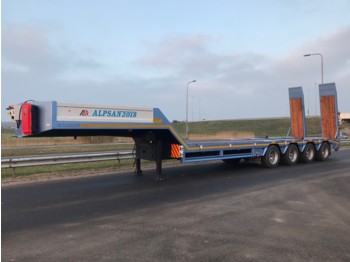 ALPSAN Quad/A Lowboy 62 Ton - Låg lastare trailer