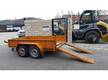 Blomenröhr PKW SDAH Tieflader  2600 kg Auffahrrampen  - Låg lastare trailer
