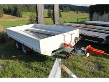 Blomenröhr Tandem idealer Minibagger Anhänger  - Låg lastare trailer