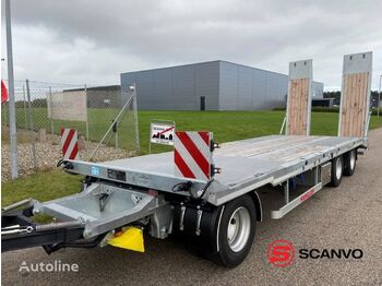 HANGLER DTS 300 3 akslet hænger med ramper - Låg lastare trailer