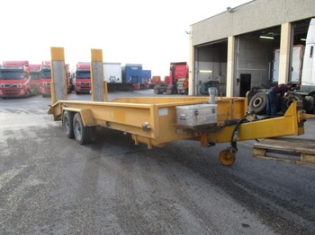  Humer Tandemtieflader,TT12, verstellbare Deichsel - Låg lastare trailer
