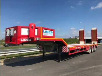 Lider LD07 60 Ton Tri/A Semi Lowboy - Låg lastare trailer