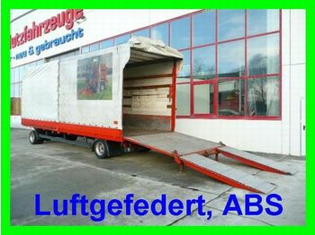 Müller-Mitteltal 2 Achs Planen  Anhänger mit Rampen - Låg lastare trailer