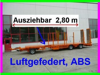 Müller-Mitteltal 3 Achs Tieflader  Anhänger 2,80 m ausziehbar - Låg lastare trailer