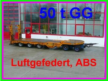 Müller-Mitteltal 5 Achs Tieflader  Anhänger Luftgefedert, ABS, gelenkt - Låg lastare trailer