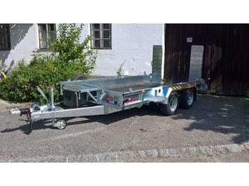 Nugent P3718H Schienen  - Låg lastare trailer