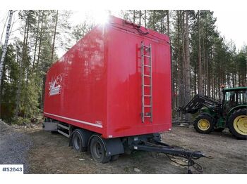 TYLLIS 4PVH Wood Chip Combi trailer with hydraulics - Skåpsläp