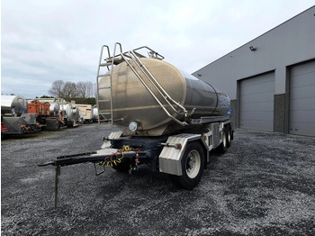 Magyar 3 AXLES - INSULATED STAINLESS STEEL TANK 17000L 1 COMP - Tanksläp