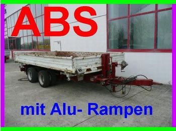 Blomenröhr 13 t Tandemkipper mit Alu  Rampen, ABS - Tippsläp
