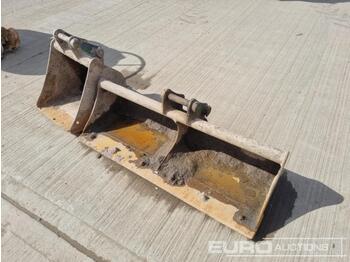  Strickland 48" Ditching, 18" Ditching Bucket 35mm Pin to suit Mini Excavator - Skopa