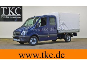 Ny Transportbil med kapell Mercedes-Benz Sprinter 213 313 CDI Doka Pritsche KLIMA #78T450: bild 1