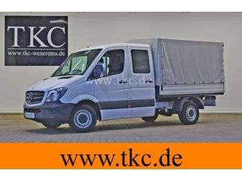 Ny Transportbil med kapell Mercedes-Benz Sprinter 213 313 CDI Doka Pritsche KLIMA #78T452: bild 1
