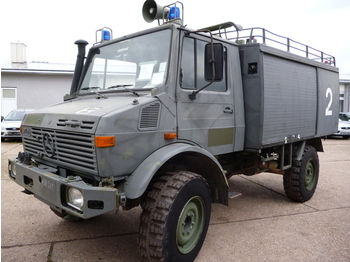 Unimog 435/11 4x4 FEUERWEHRWAGEN - Släck/ Räddningsvagn
