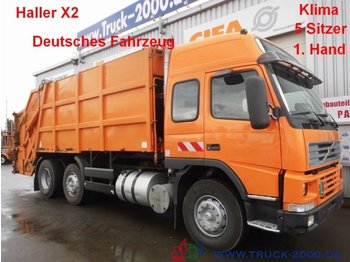 Sopbil för transportering sopor Volvo FM7 HallerX2 5Sitzer*Klima*Retarder*DeutscherLKW: bild 1