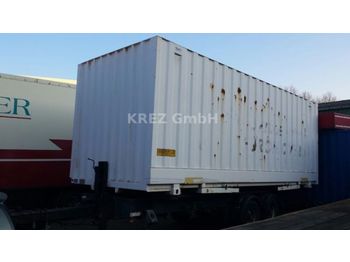 Kögel Greufe BDF Tandem + Koffer  - Växelflak/ Container