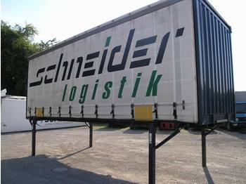 Krone 2x Wechselbrücken Edscha - Växelflak/ Container