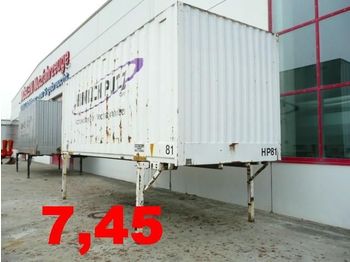  ZANDT CARGO BDF  Wechselkoffer 7,45 - Växelflak/ Container